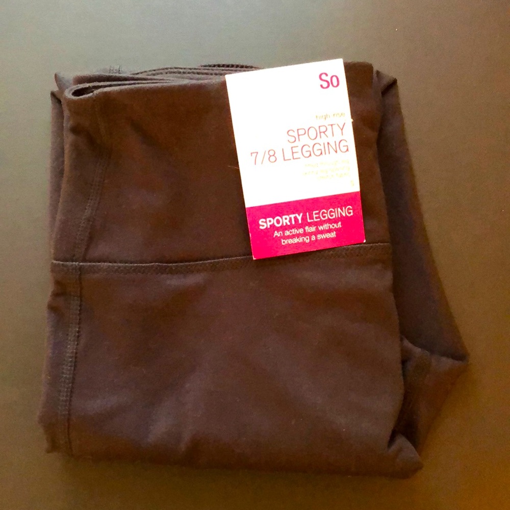 So leggings size S Black NWT